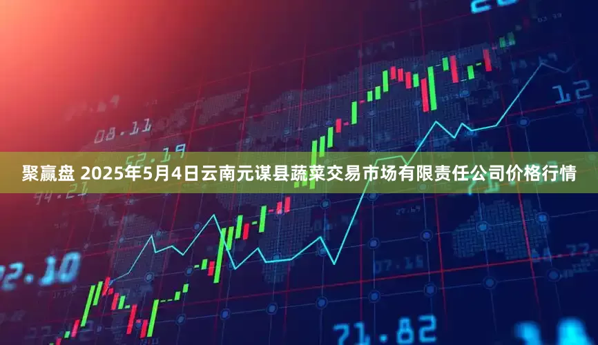 聚赢盘 2025年5月4日云南元谋县蔬菜交易市场有限责任公司价格行情